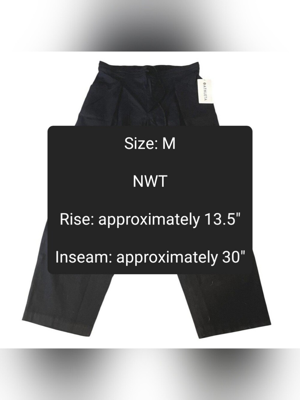 Athleta Paradise Straight Leg Cargo Drawstring Waist Pants NWT Size: M - Picture 13 of 15
